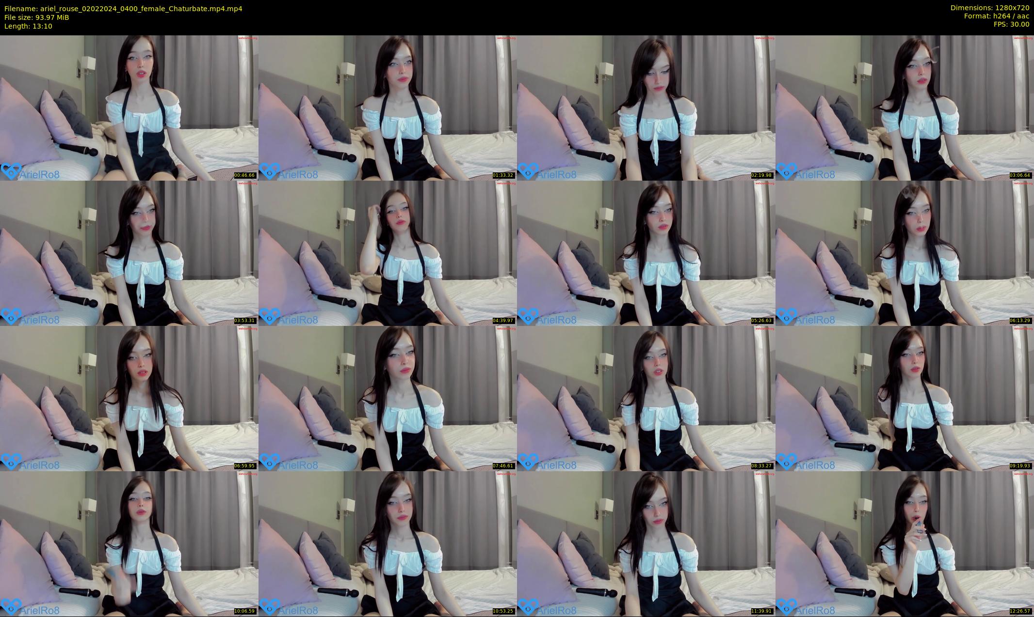 ariel_rouse — 14 minute Chaturbate female cam show recording, 720p, Feb 2, 2024