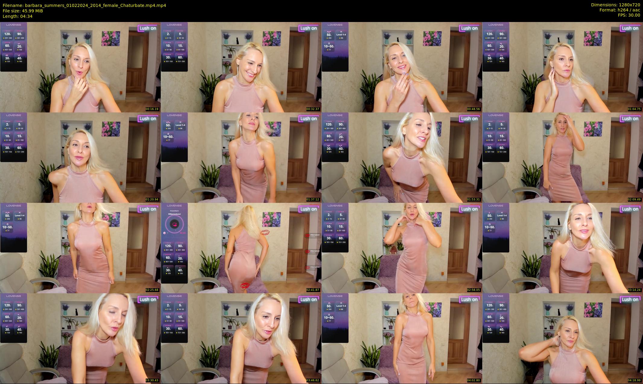 barbara_summers — 5 minute Chaturbate female cam show recording, 720p, Feb 1, 2024