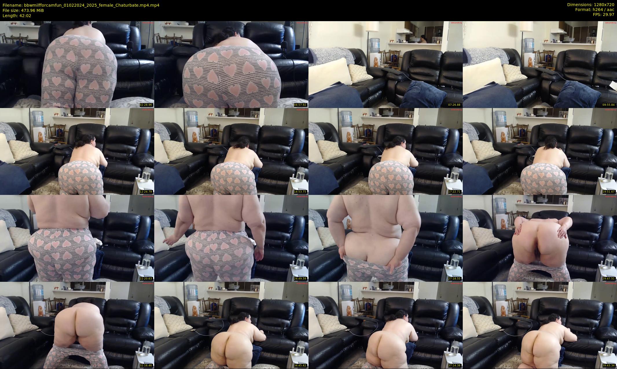 bbwmilfforcamfun — 43 minute Chaturbate female cam show recording, 720p, Feb 1, 2024