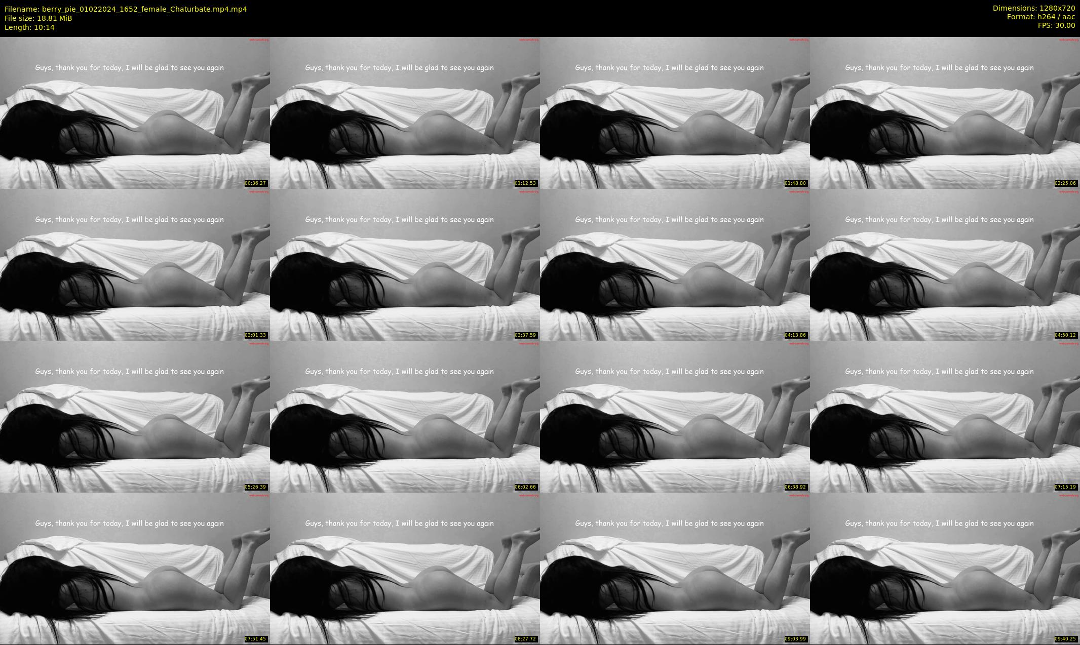 berry_pie — 11 minute Chaturbate female cam show recording, 720p, Feb 1, 2024