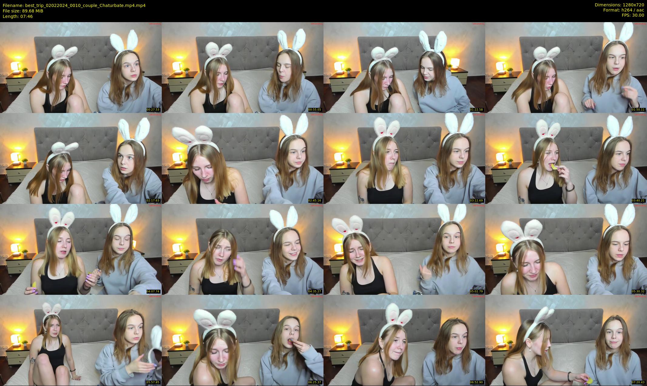 best_trip — 8 minute Chaturbate couple cam show recording, 720p, Feb 2, 2024