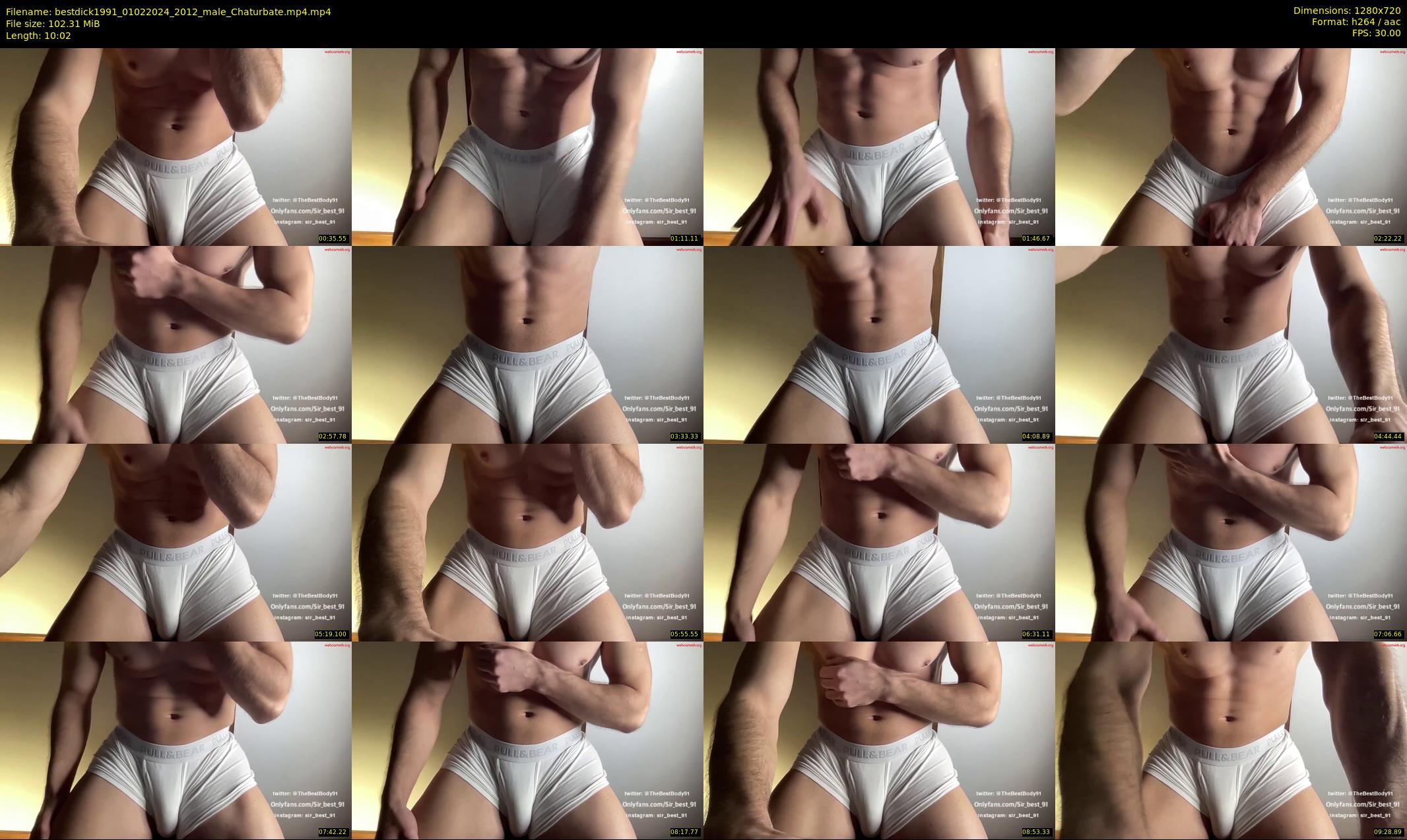 bestdick1991 — 11 minute Chaturbate male cam show recording, 720p, Feb 1, 2024