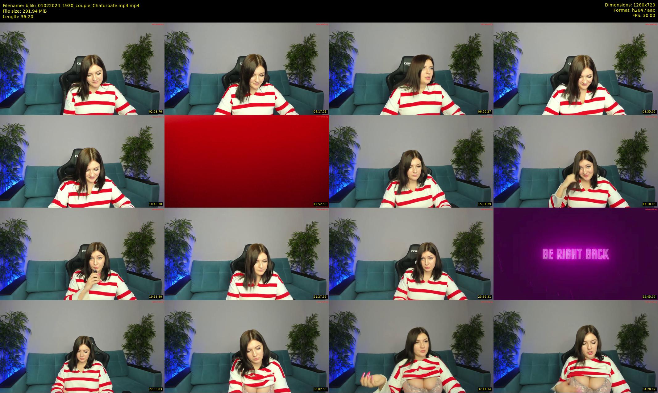 bjliki — 37 minute Chaturbate couple cam show recording, 720p, Feb 1, 2024