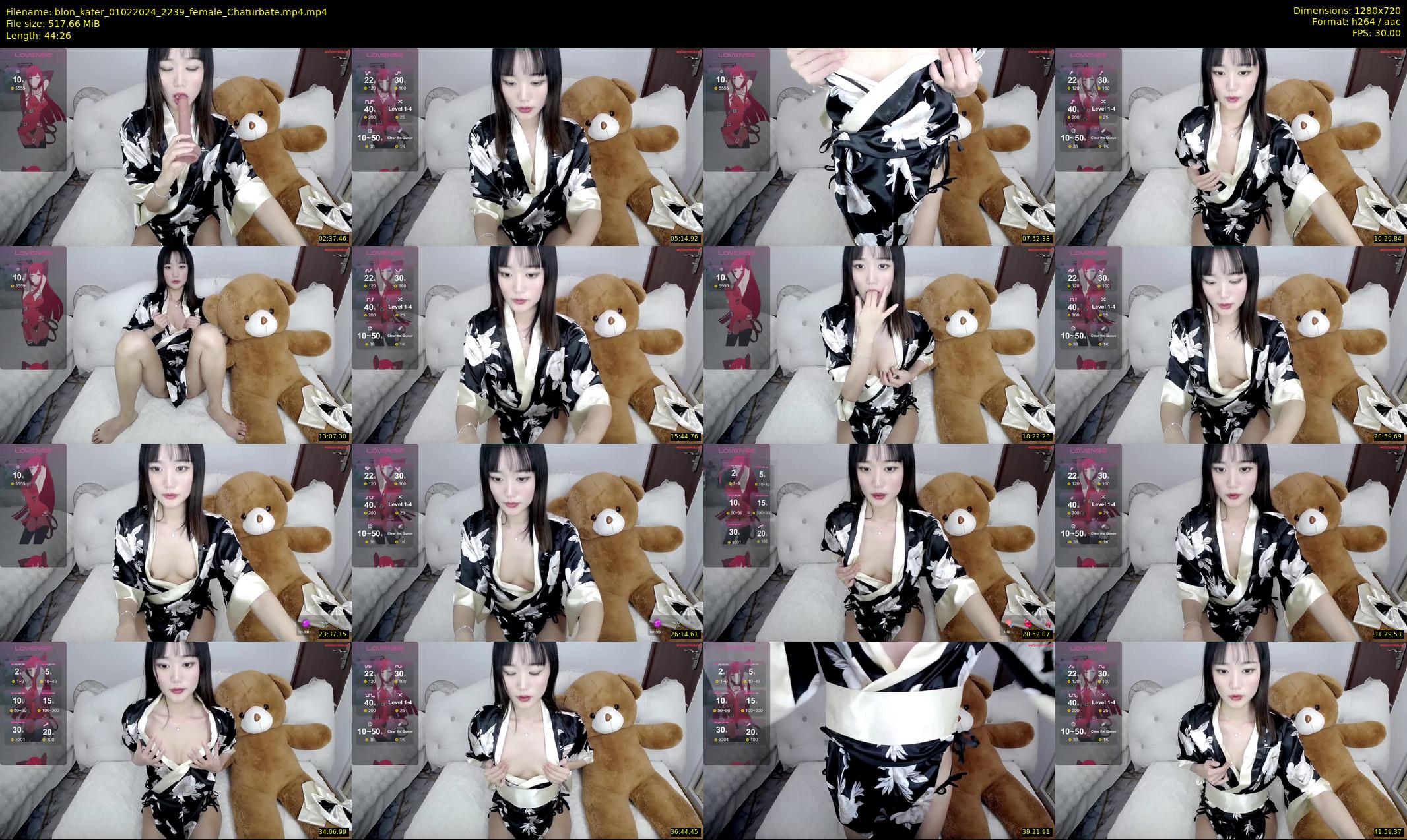 blon_kater — 45 minute Chaturbate female cam show recording, 720p, Feb 1, 2024