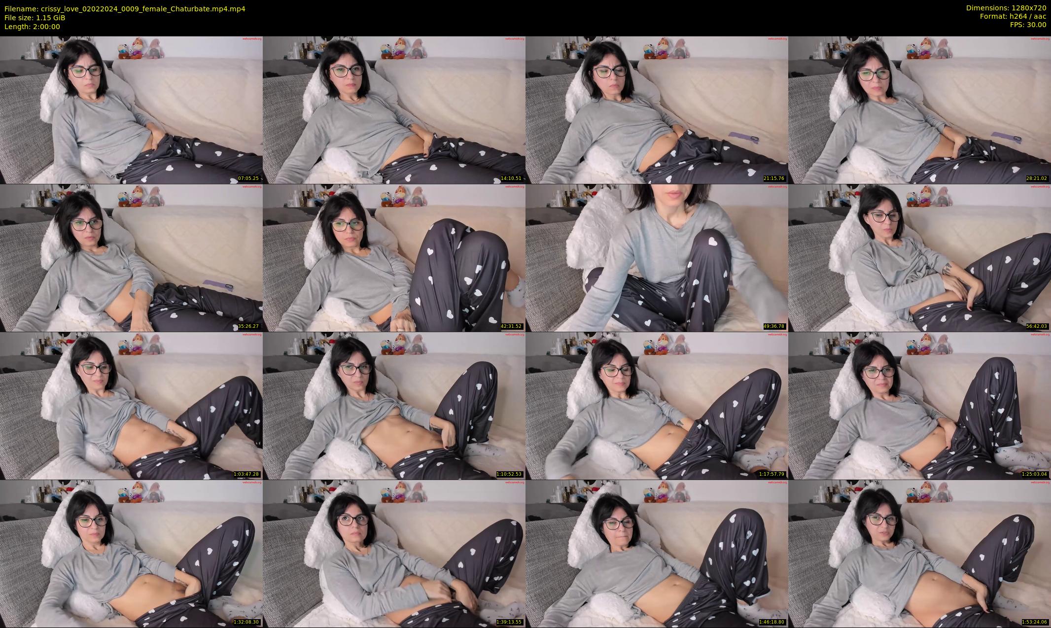 crissy_love — 120 minute Chaturbate female cam show recording, 720p, Feb 2, 2024
