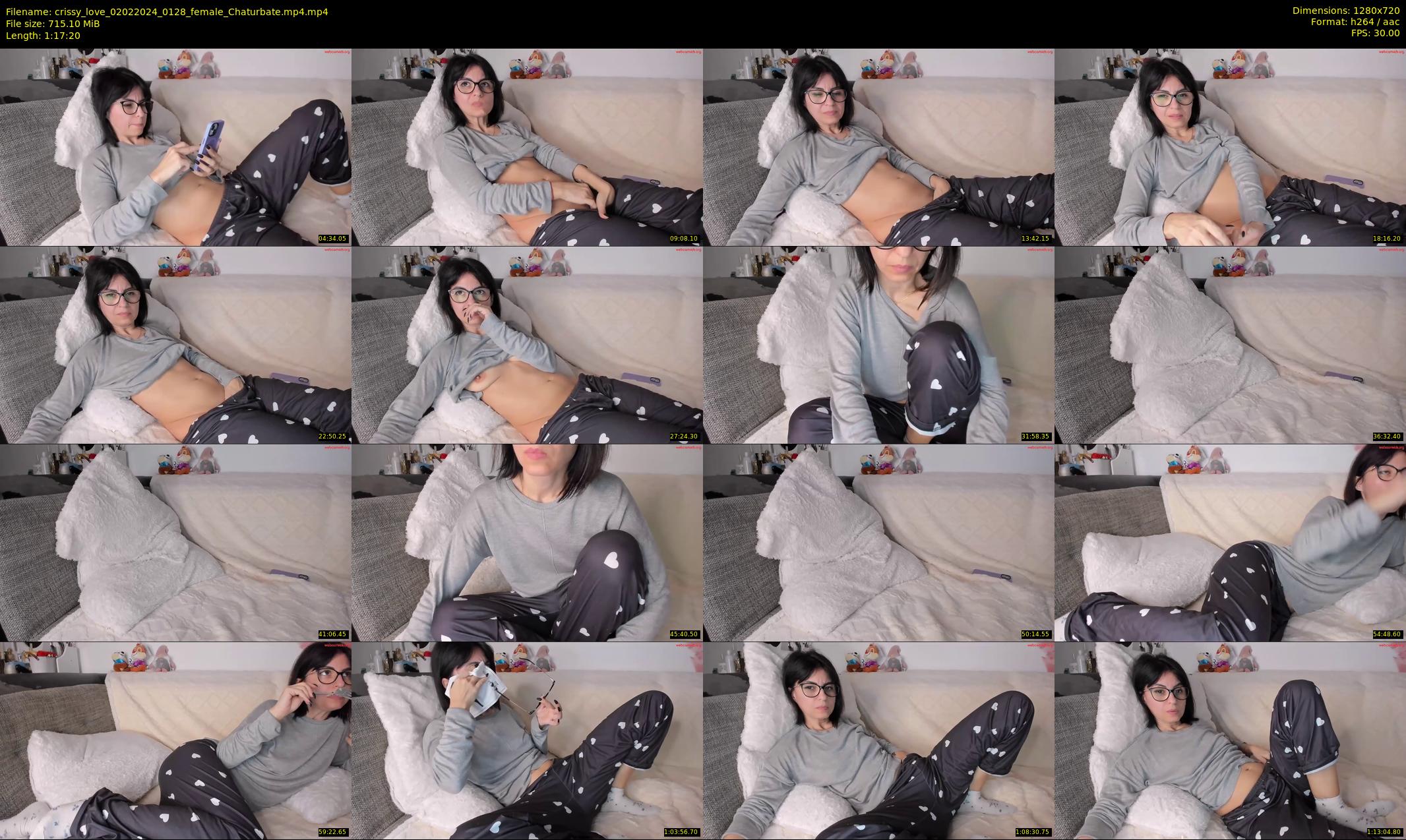 crissy_love — 78 minute Chaturbate female cam show recording, 720p, Feb 2, 2024