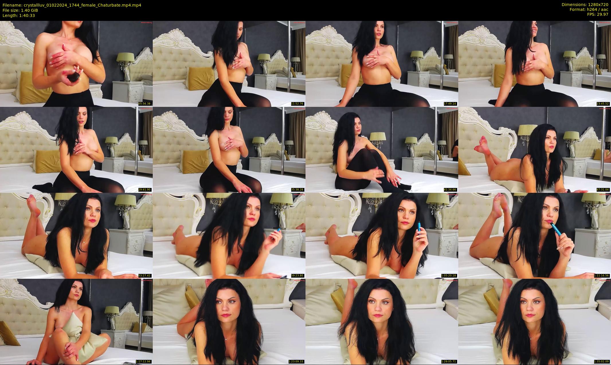 crystallluv — 101 minute Chaturbate female cam show recording, 720p, Feb 1, 2024
