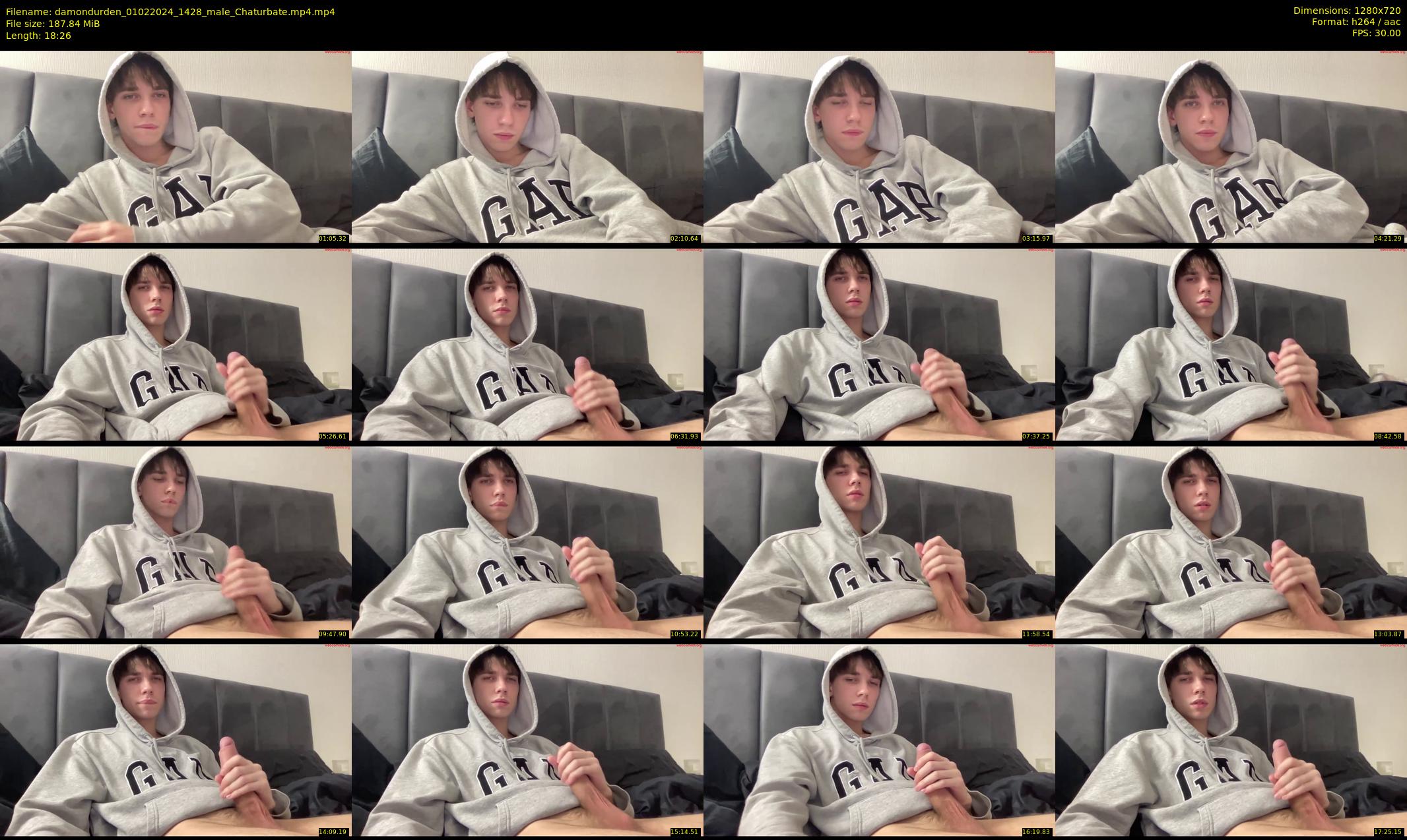 damondurden — 19 minute Chaturbate male cam show recording, 720p, Feb 1, 2024