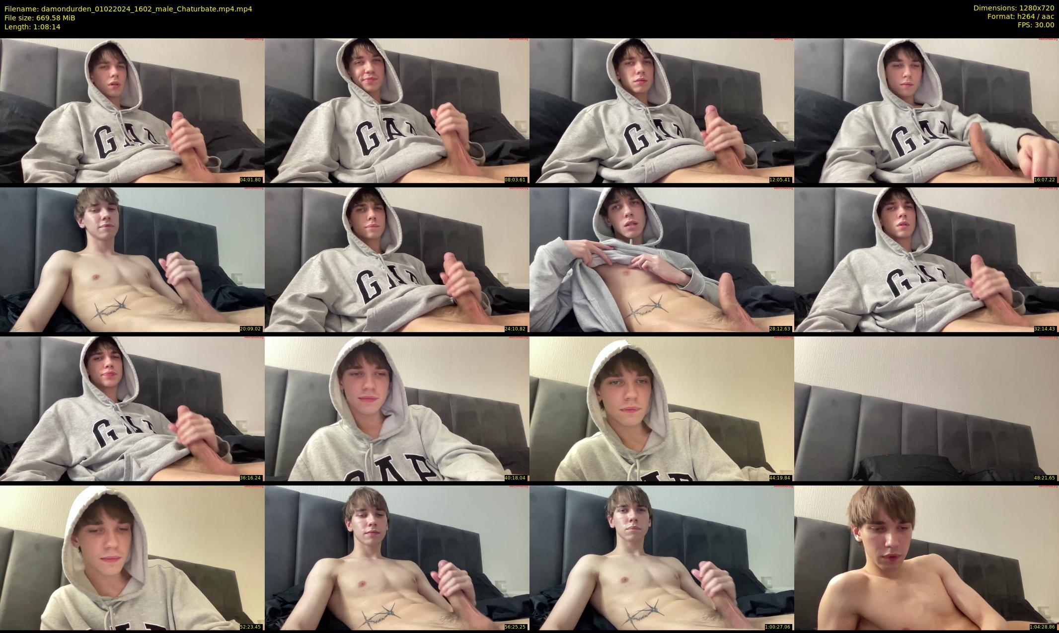damondurden — 69 minute Chaturbate male cam show recording, 720p, Feb 1, 2024