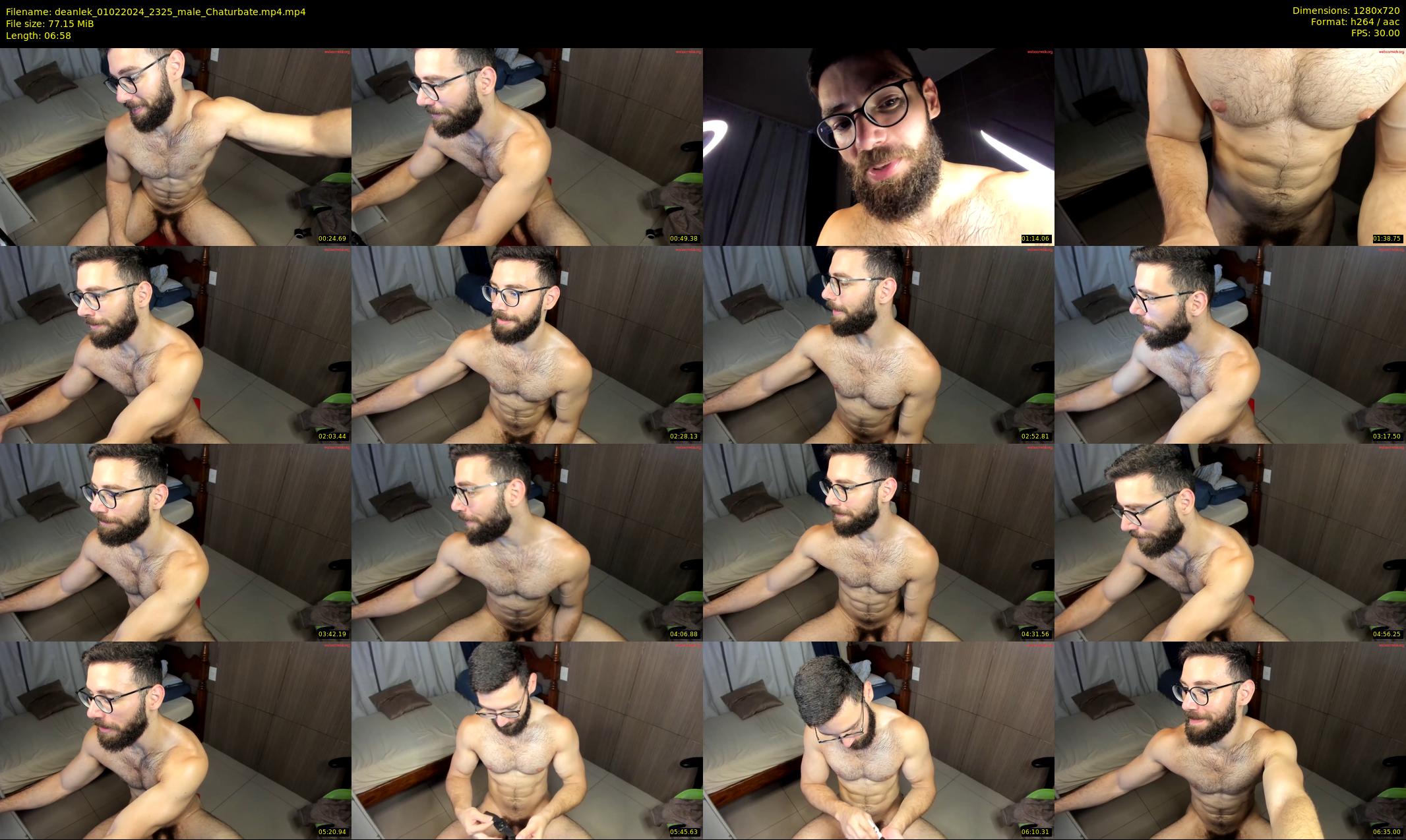 deanlek — 7 minute Chaturbate male cam show recording, 720p, Feb 1, 2024