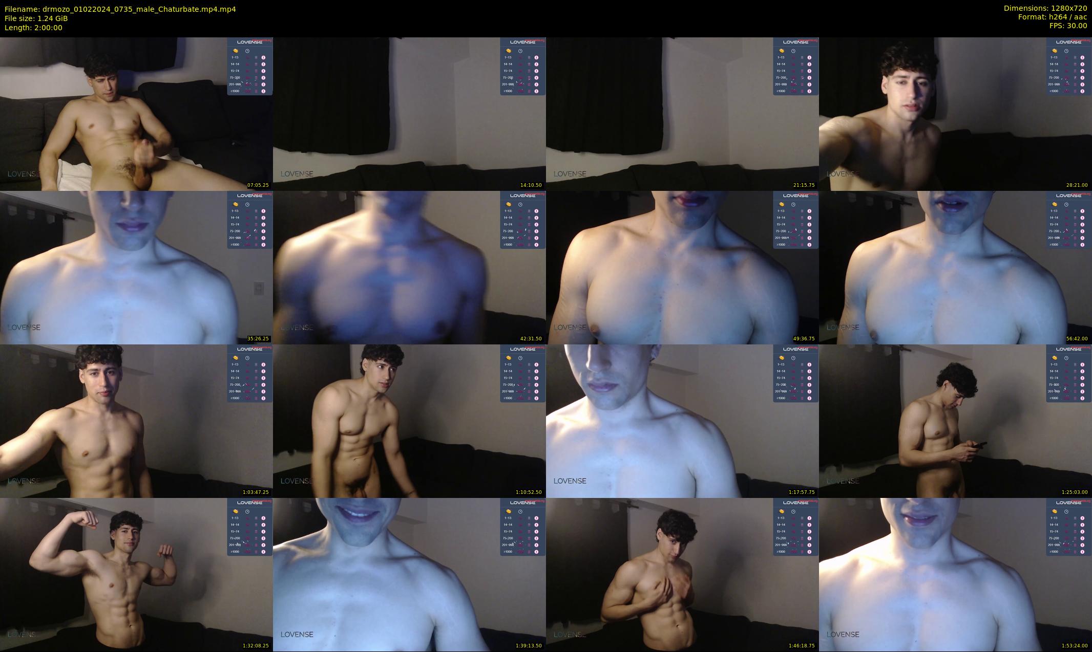 drmozo — 120 minute Chaturbate male cam show recording, 720p, Feb 1, 2024