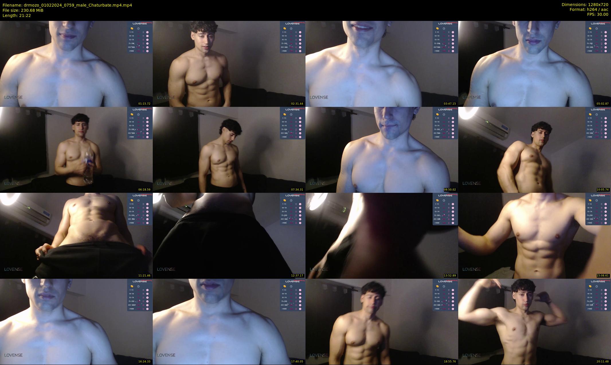 drmozo — 22 minute Chaturbate male cam show recording, 720p, Feb 1, 2024