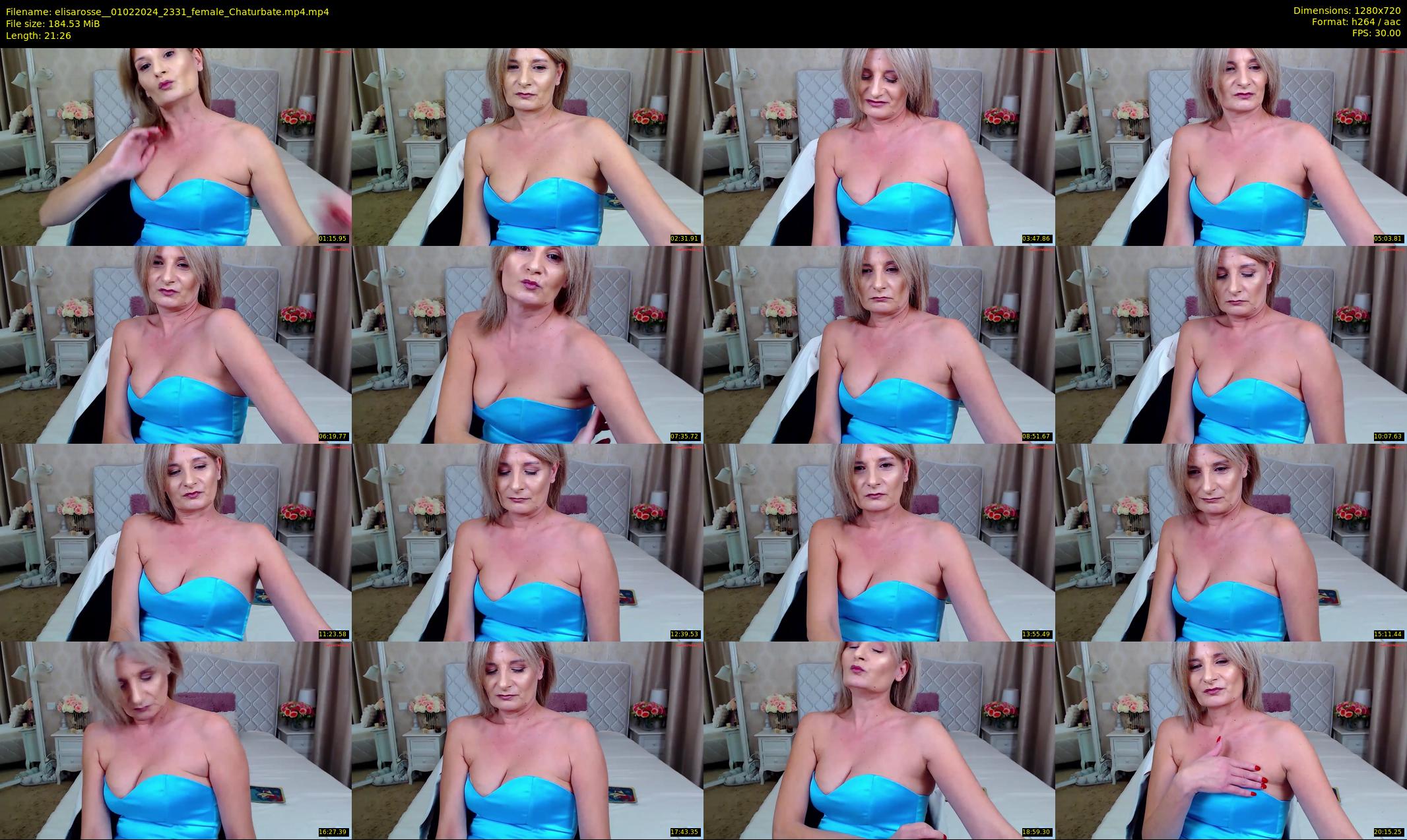 elisarosse_ — 22 minute Chaturbate female cam show recording, 720p, Feb 1, 2024