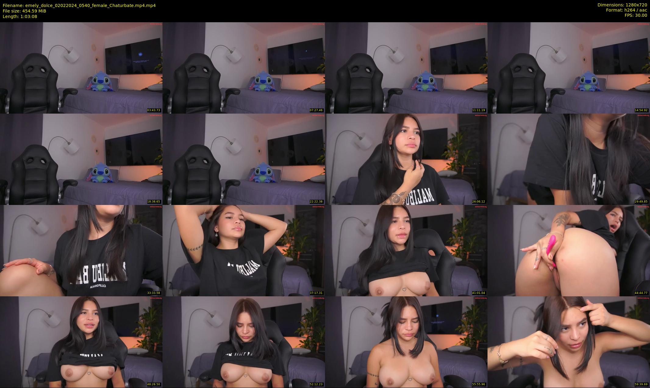 emely_dolce — 64 minute Chaturbate female cam show recording, 720p, Feb 2, 2024