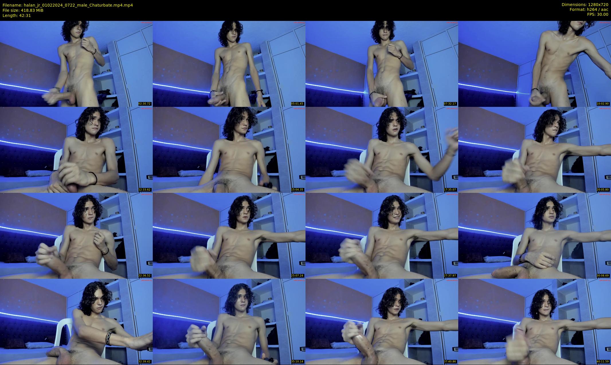 halan_jr — 43 minute Chaturbate male cam show recording, 720p, Feb 1, 2024