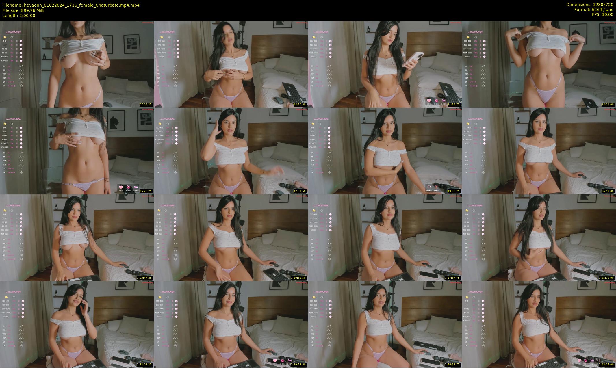 hevaenn — 120 minute Chaturbate female cam show recording, 720p, Feb 1, 2024