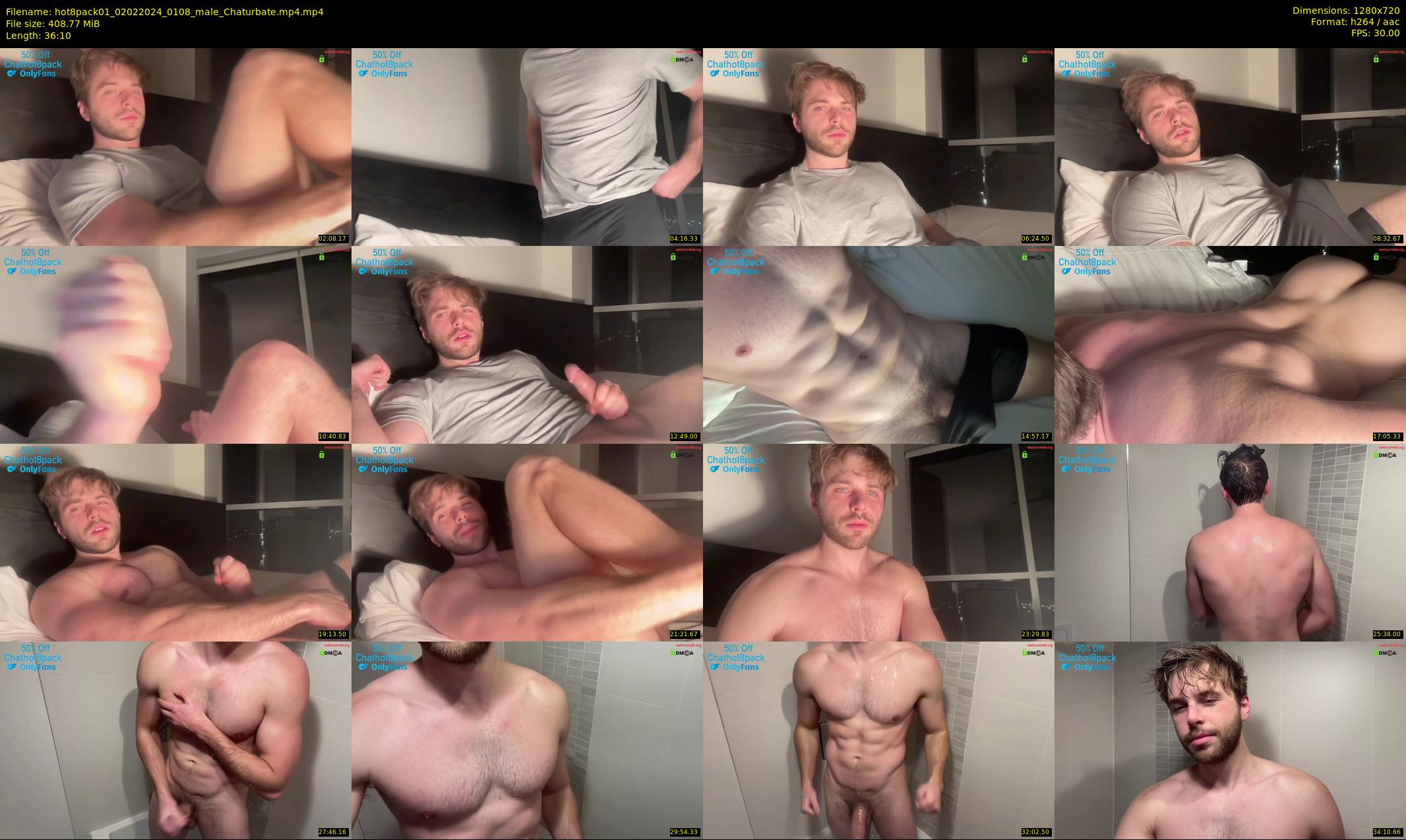 hot8pack01 — 37 minute Chaturbate male cam show recording, 720p, Feb 2, 2024