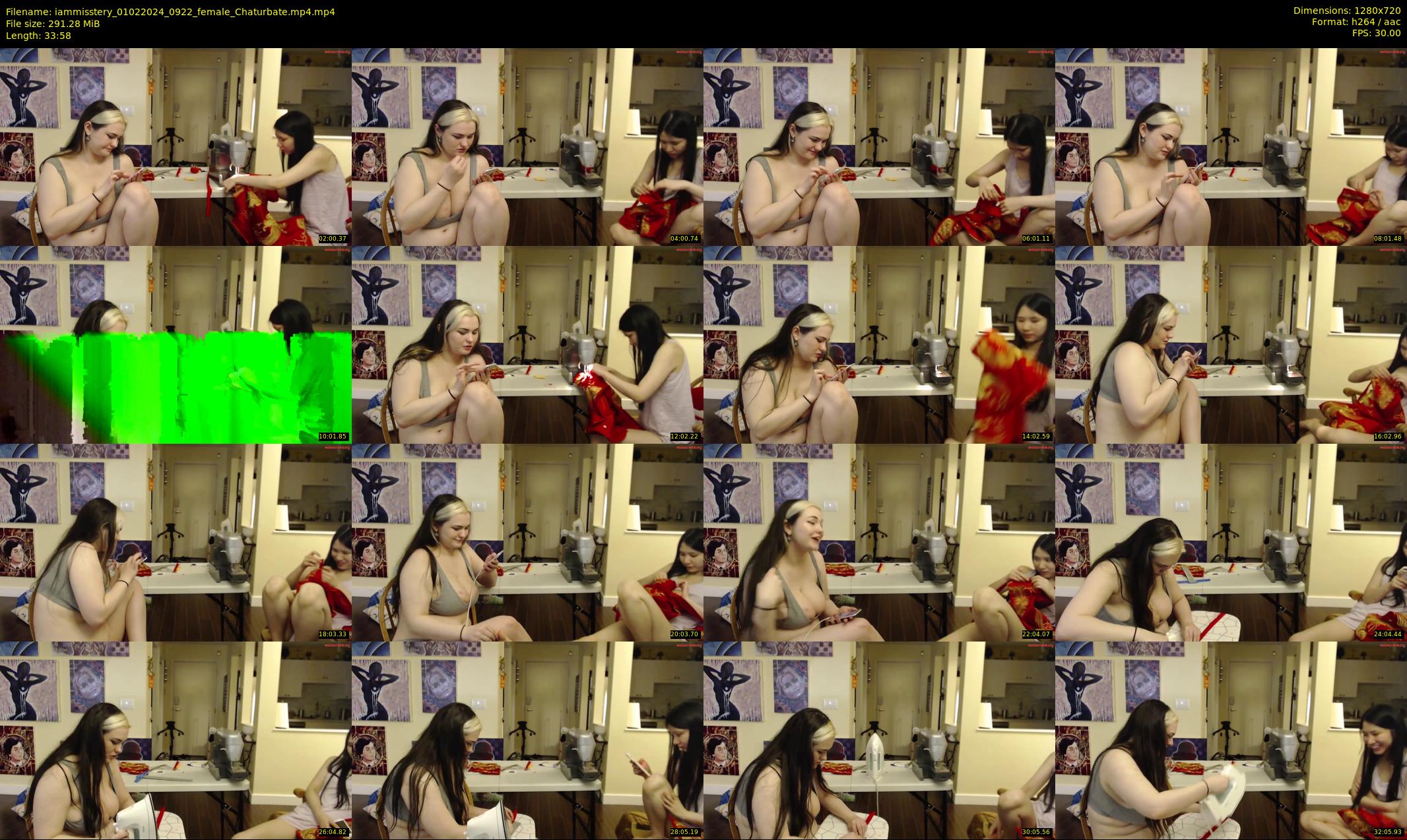 iammisstery — 34 minute Chaturbate female cam show recording, 720p, Feb 1, 2024