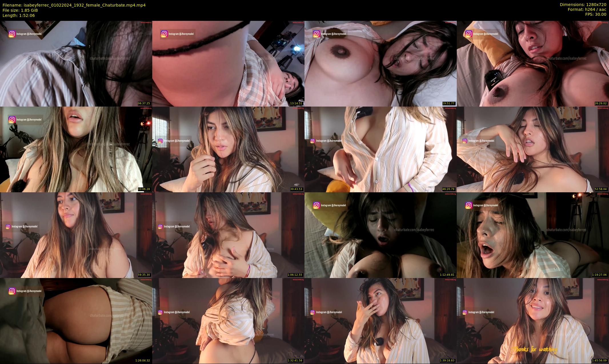 isabeyferrec — 113 minute Chaturbate female cam show recording, 720p, Feb 1, 2024