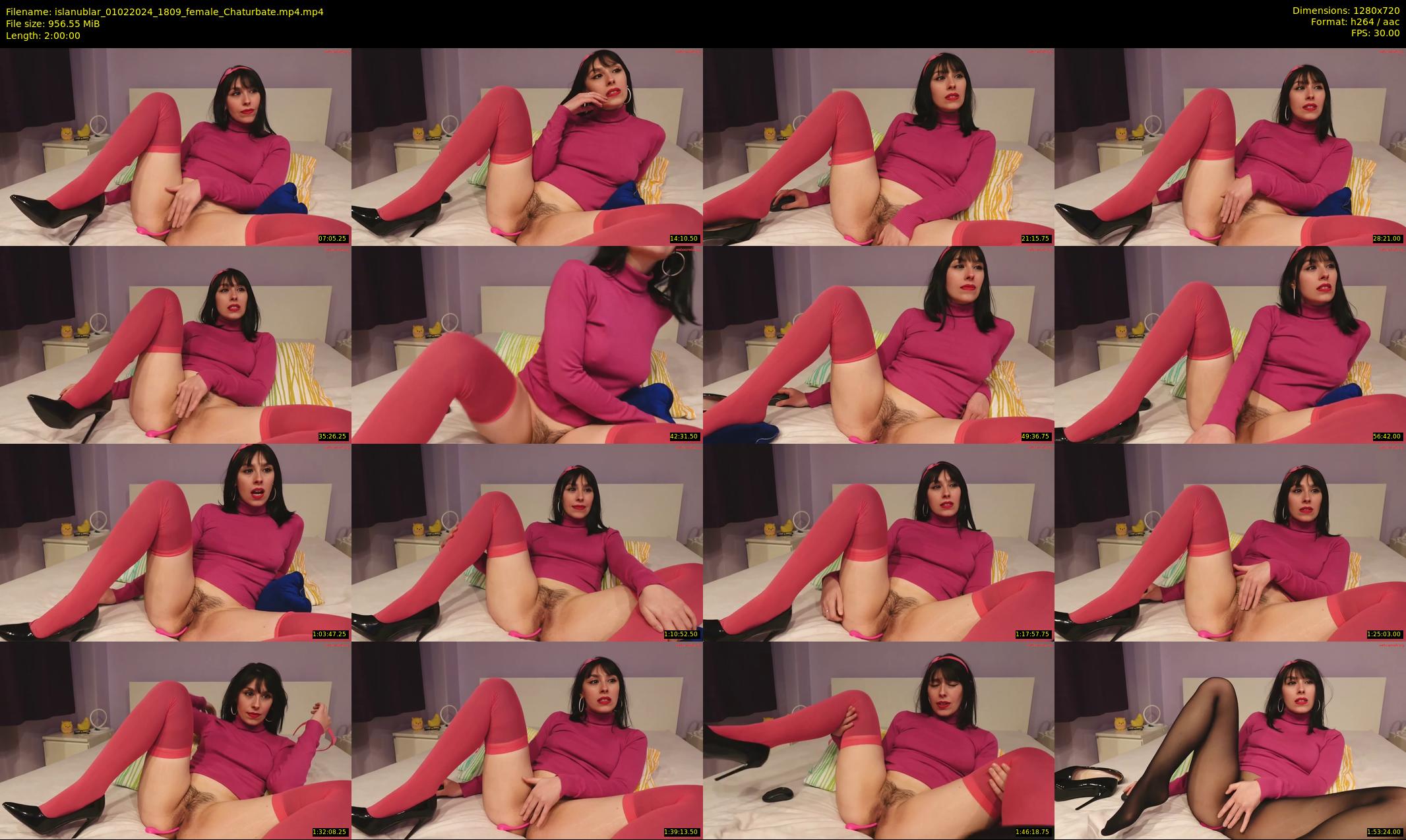 islanublar — 120 minute Chaturbate female cam show recording, 720p, Feb 1, 2024