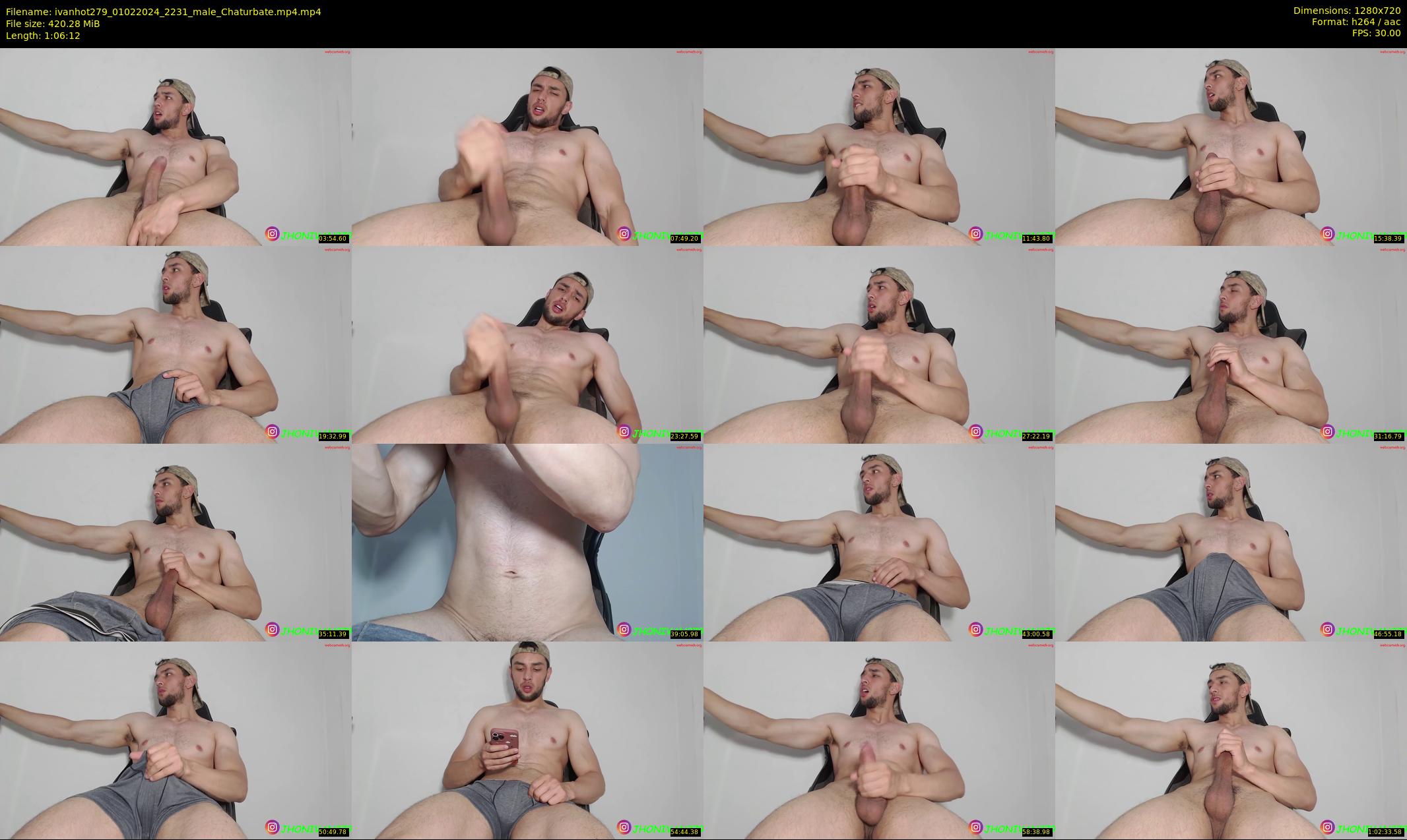 ivanhot279 — 67 minute Chaturbate male cam show recording, 720p, Feb 1, 2024