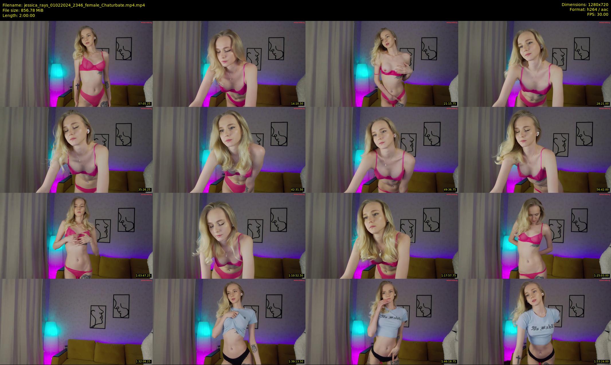 jessica_rays — 120 minute Chaturbate couple cam show recording, 720p, Feb 1, 2024