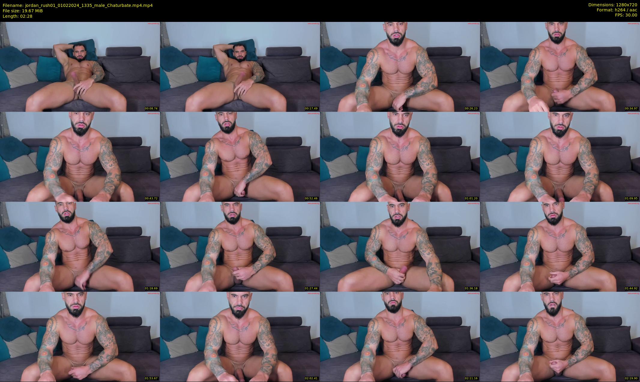 jordan_rush01 — 3 minute Chaturbate male cam show recording, 720p, Feb 1, 2024