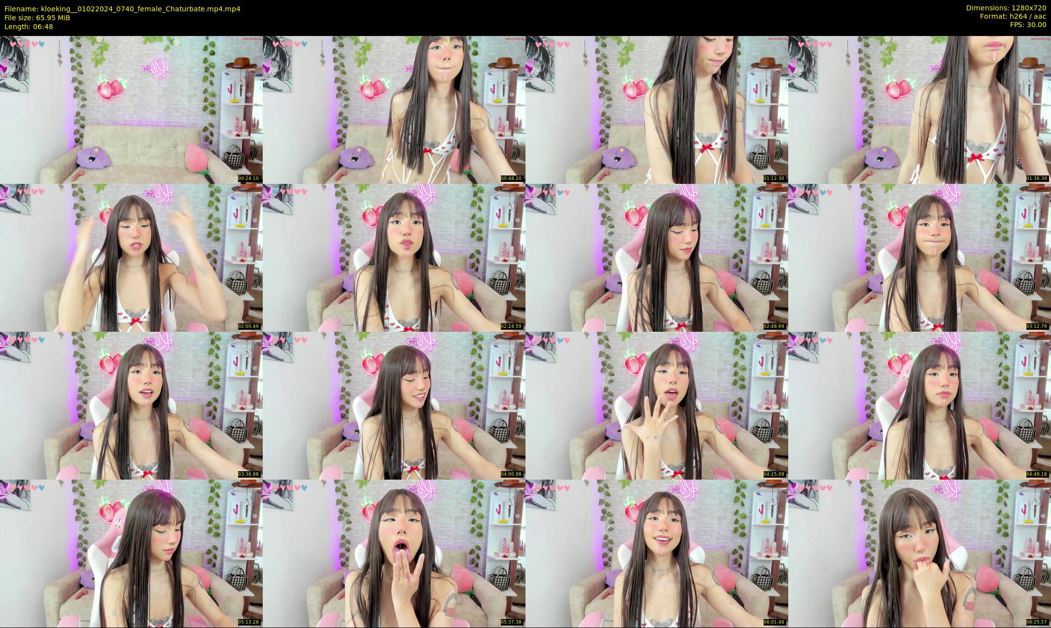 kloeking_ — 7 minute Chaturbate female cam show recording, 720p, Feb 1, 2024