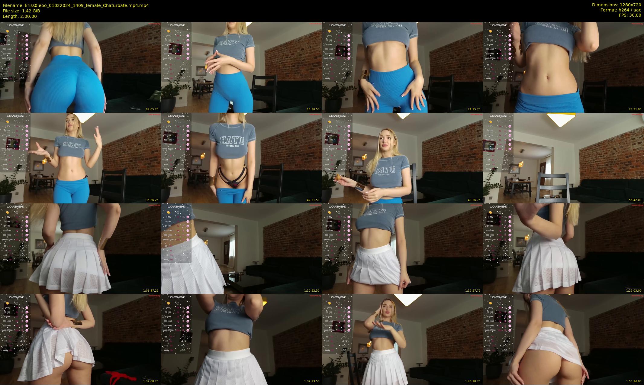 kriss0leoo — 120 minute Chaturbate couple cam show recording, 720p, Feb 1, 2024