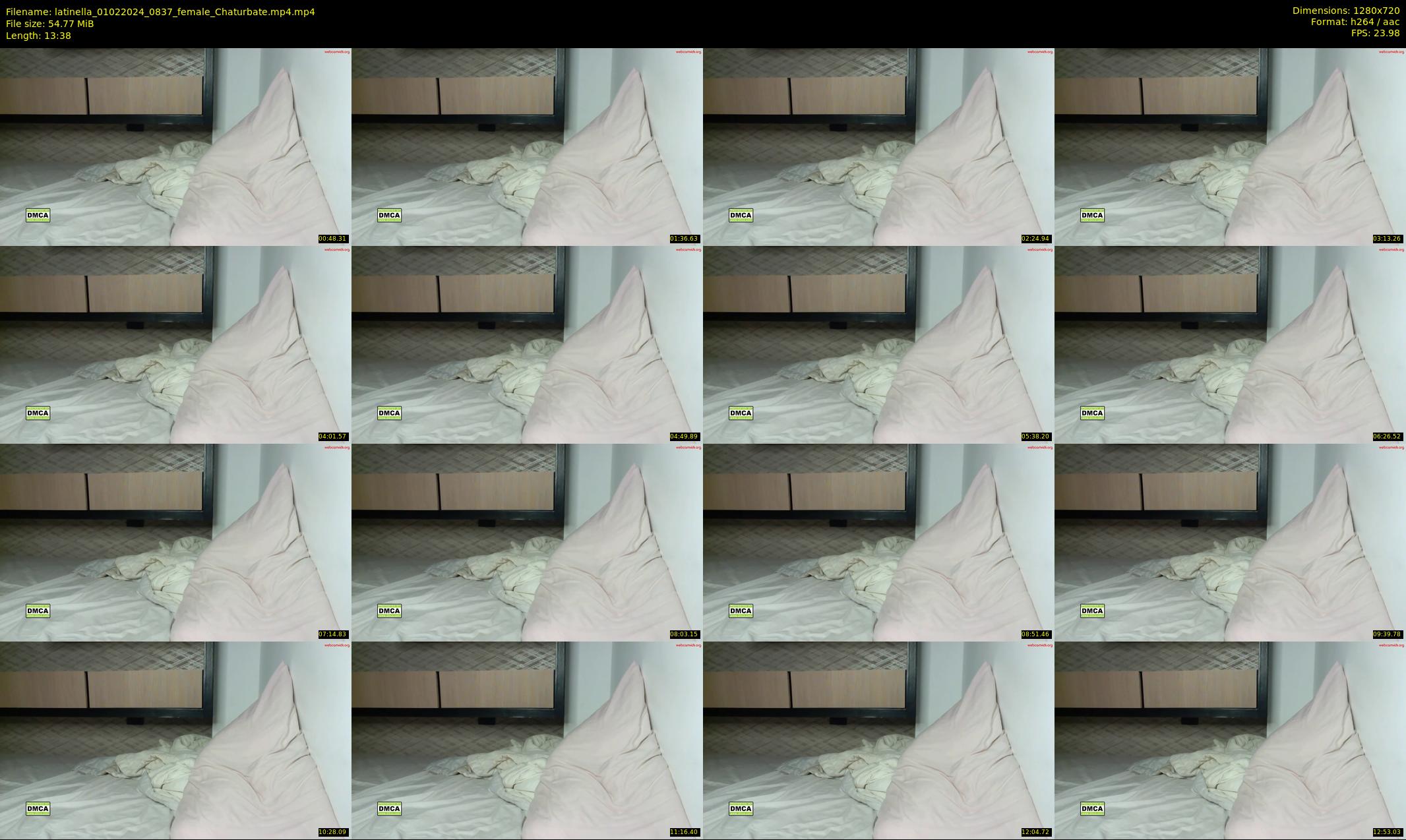 latinella — 14 minute Chaturbate female cam show recording, 720p, Feb 1, 2024