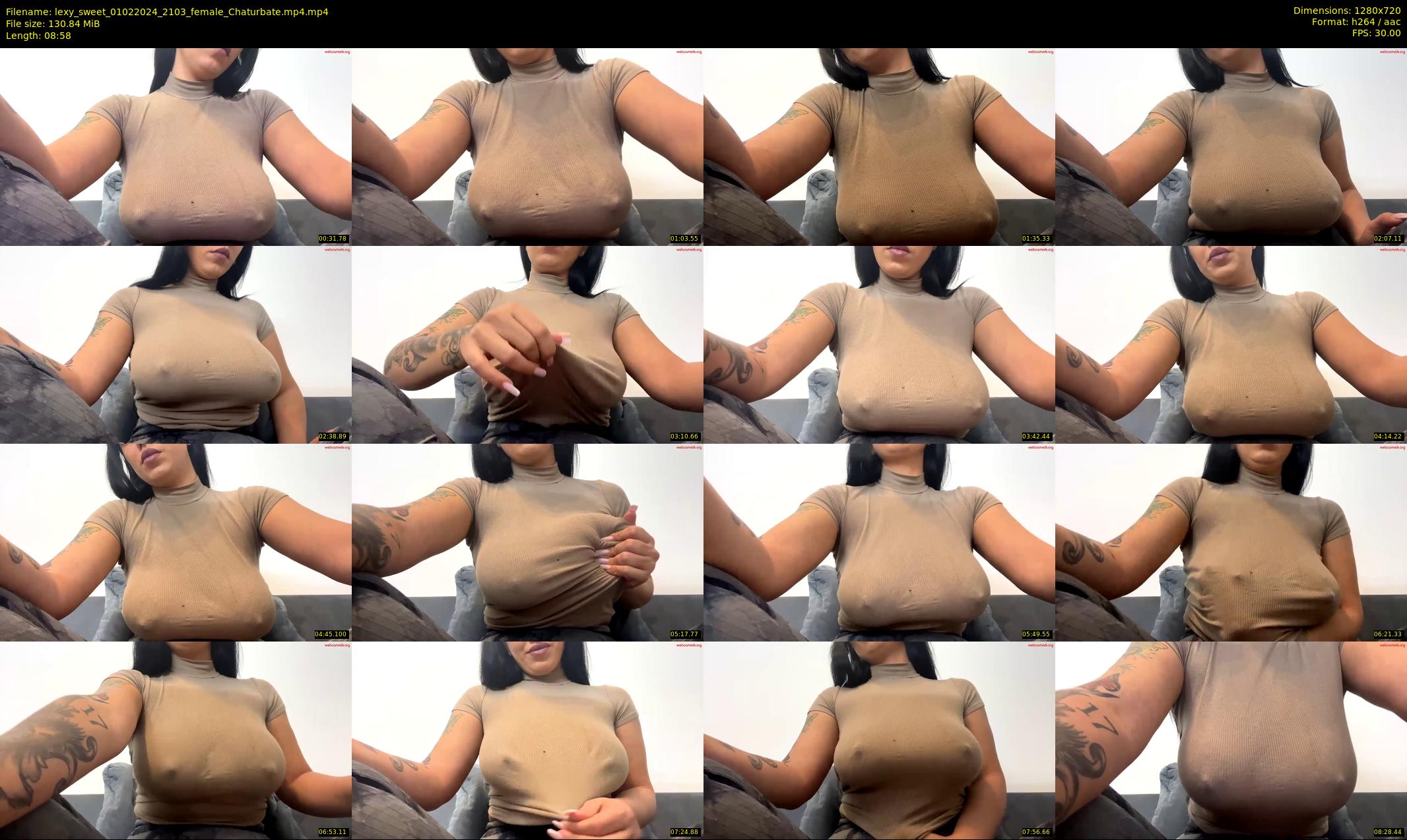 lexy_sweet — 9 minute Chaturbate female cam show recording, 720p, Feb 1, 2024