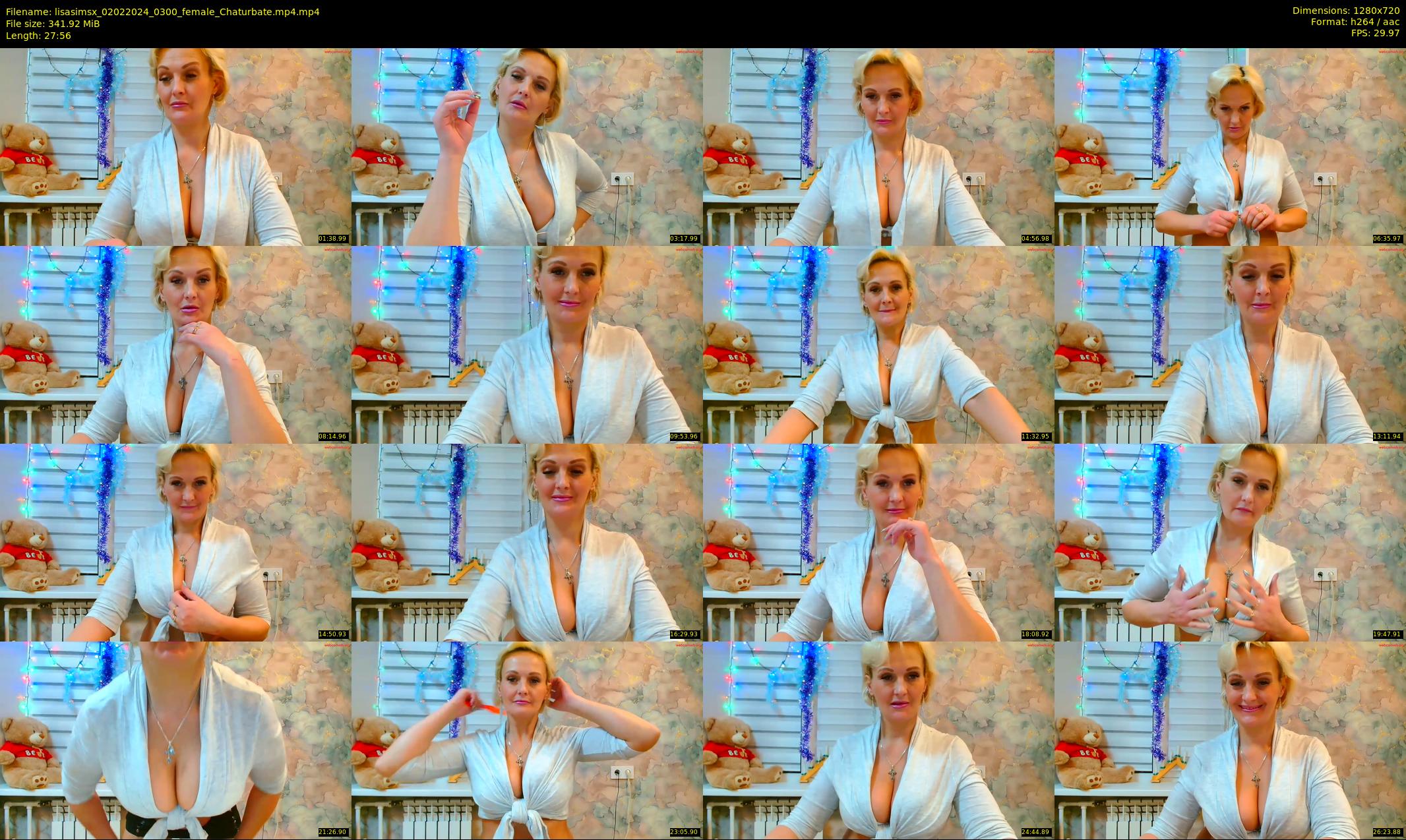 lisasimsx — 28 minute Chaturbate female cam show recording, 720p, Feb 2, 2024