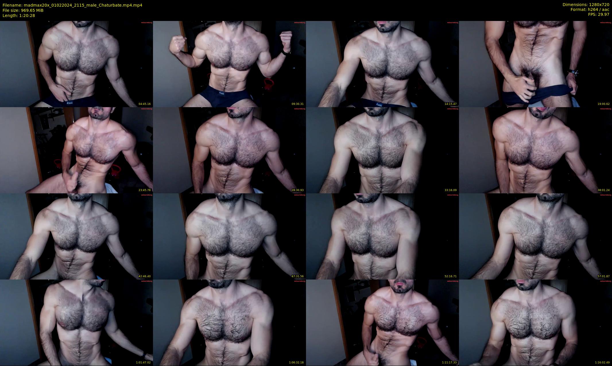 madmax20x — 81 minute Chaturbate male cam show recording, 720p, Feb 1, 2024