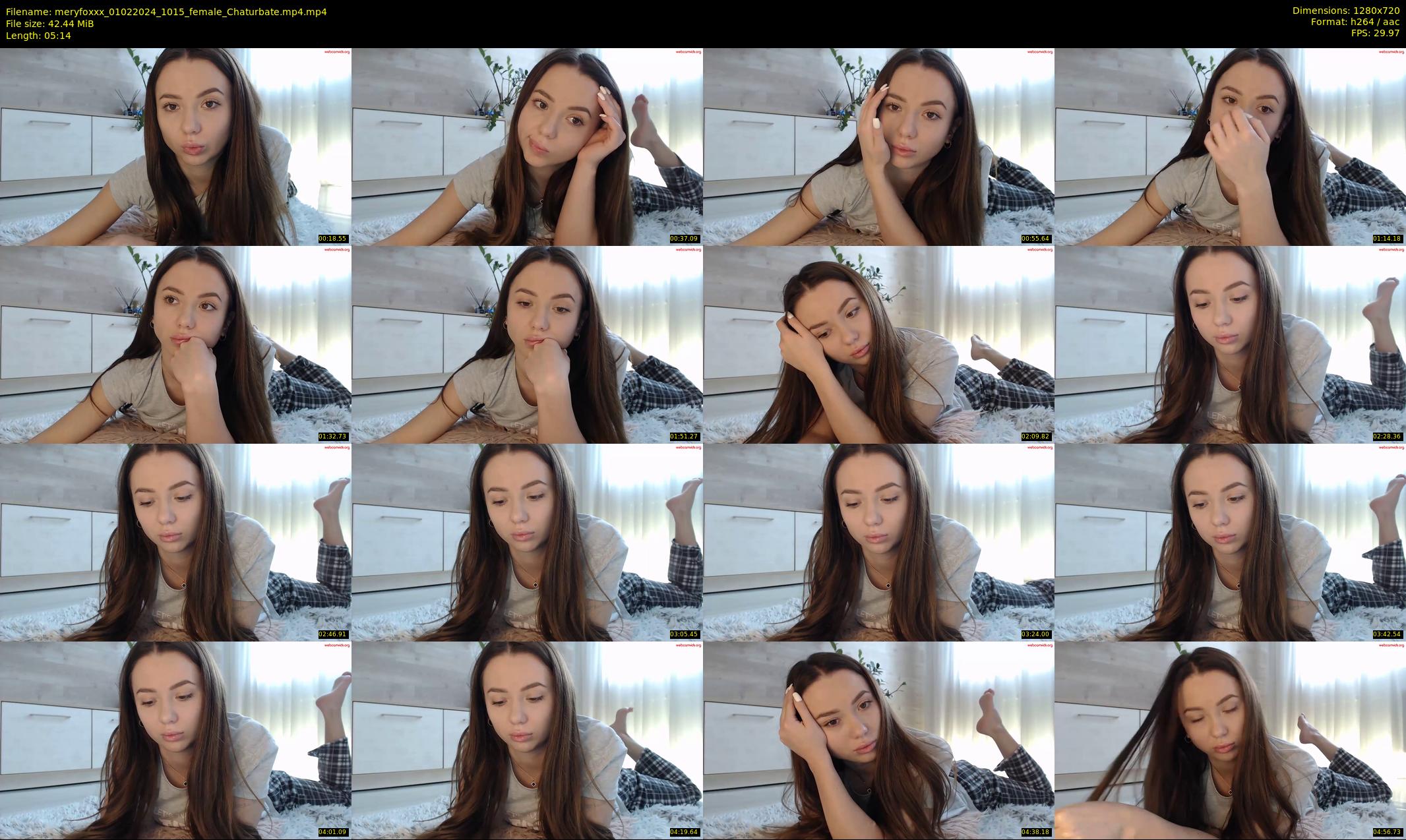 meryfoxxx — 6 minute Chaturbate female cam show recording, 720p, Feb 1, 2024
