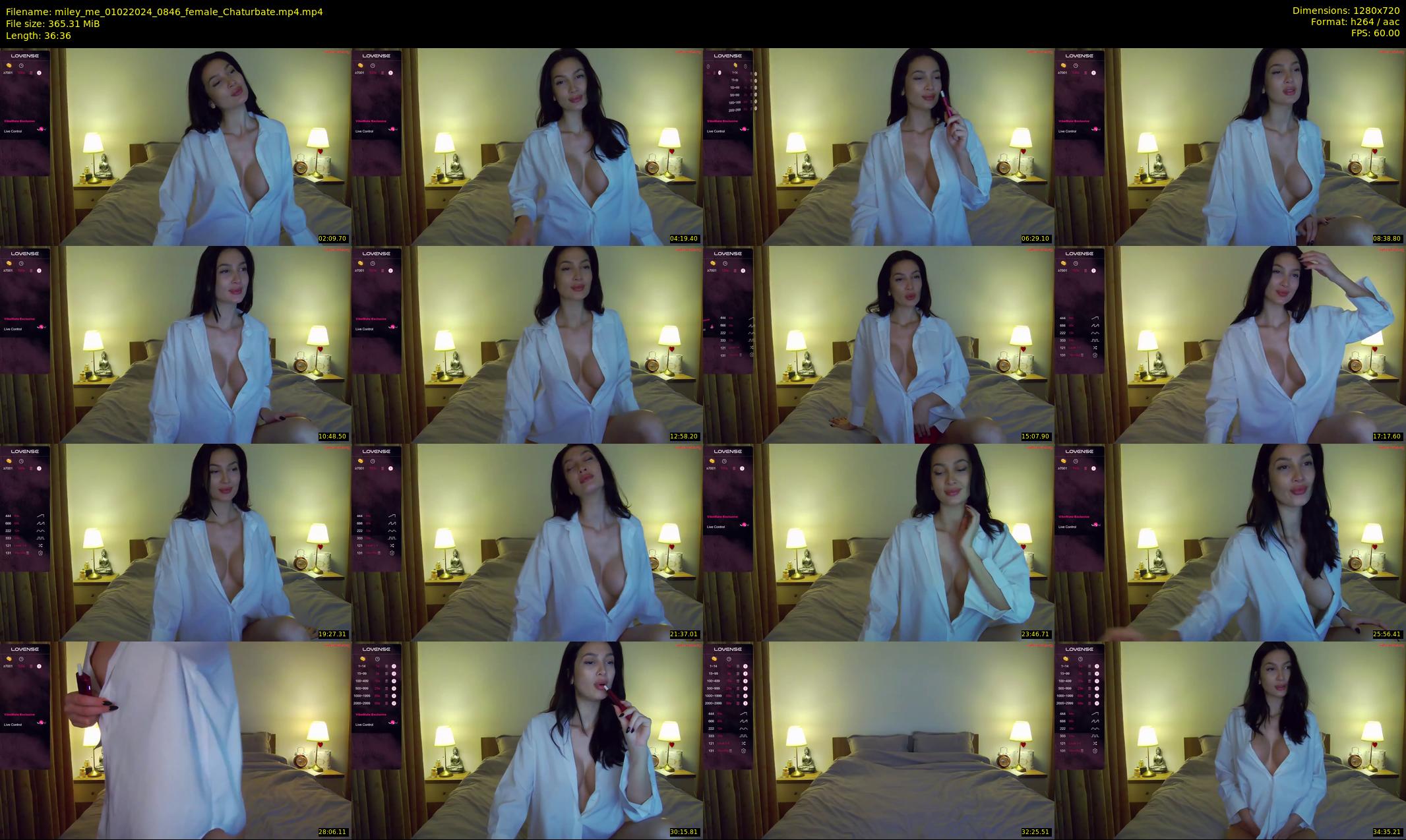 miley_me — 37 minute Chaturbate female cam show recording, 720p, Feb 1, 2024