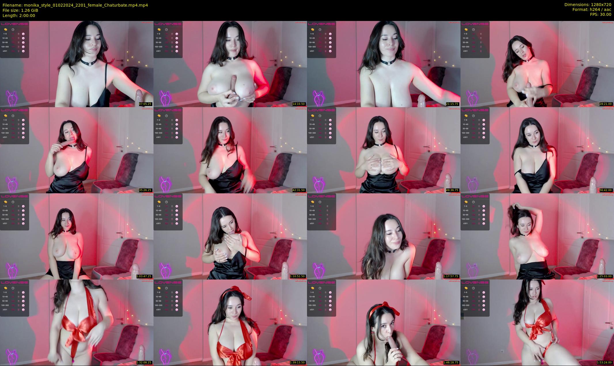 monika_style — 120 minute Chaturbate female cam show recording, 720p, Feb 1, 2024
