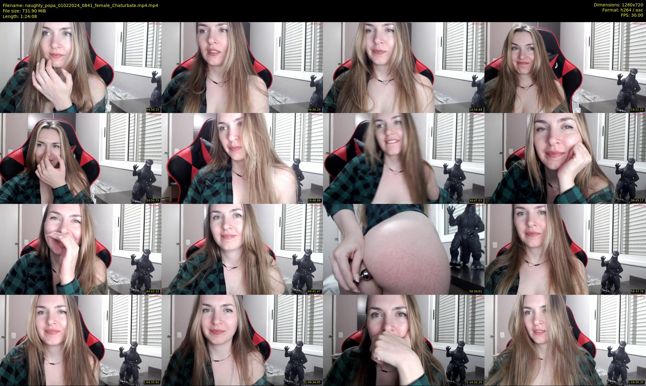 naughty_popa — 85 minute Chaturbate female cam show recording, 720p, Feb 1, 2024
