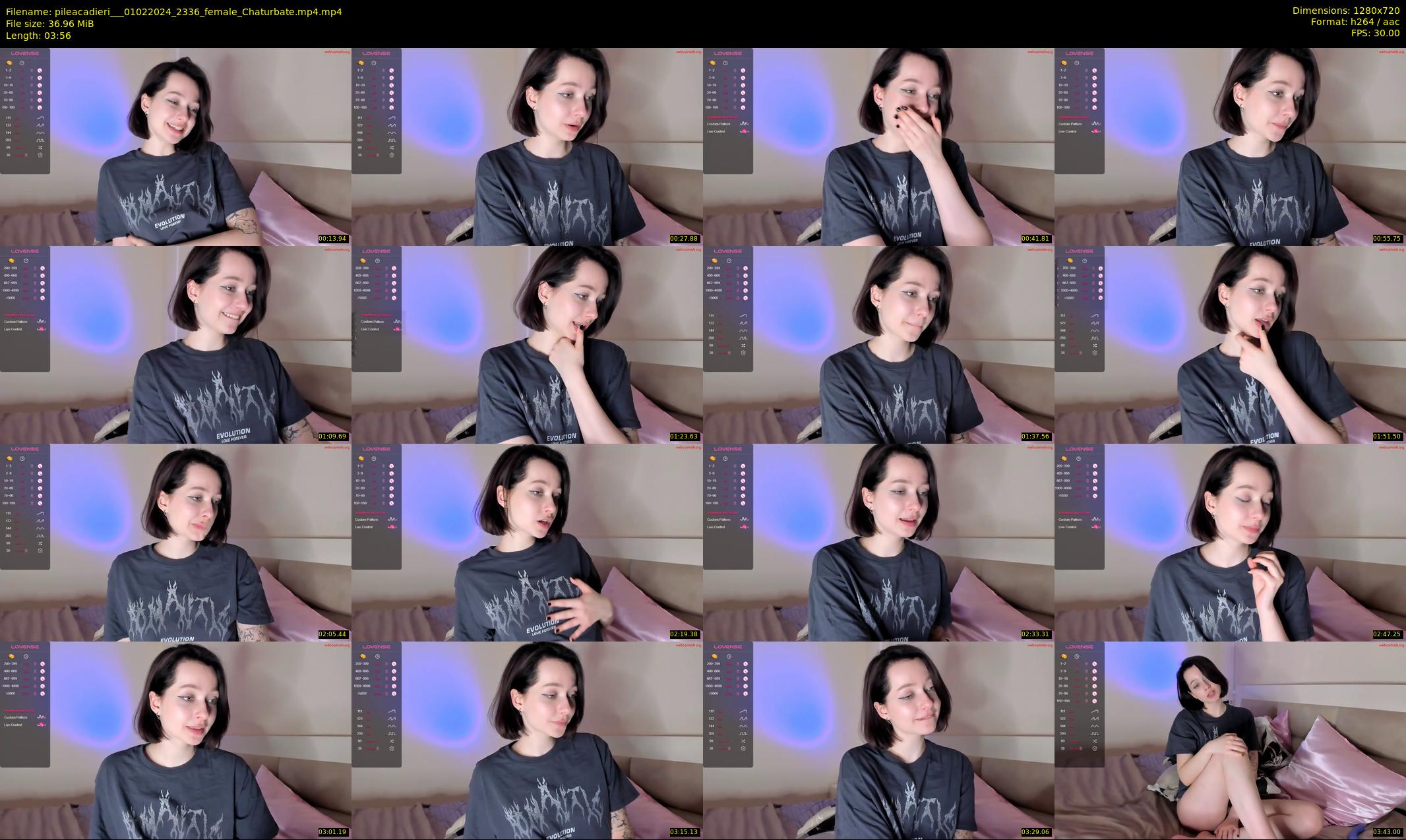 pileacadieri__ — 4 minute Chaturbate female cam show recording, 720p, Feb 1, 2024