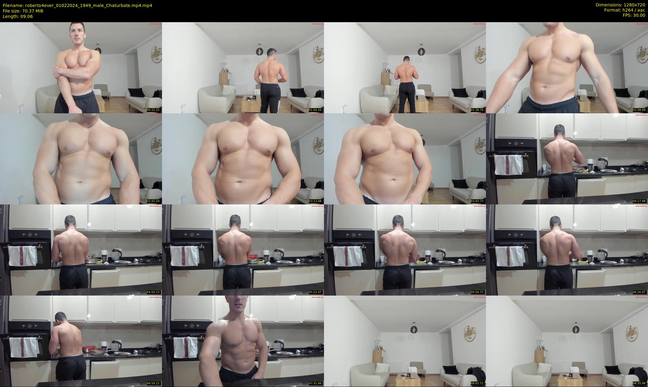 roberto4ever — 10 minute Chaturbate male cam show recording, 720p, Feb 1, 2024