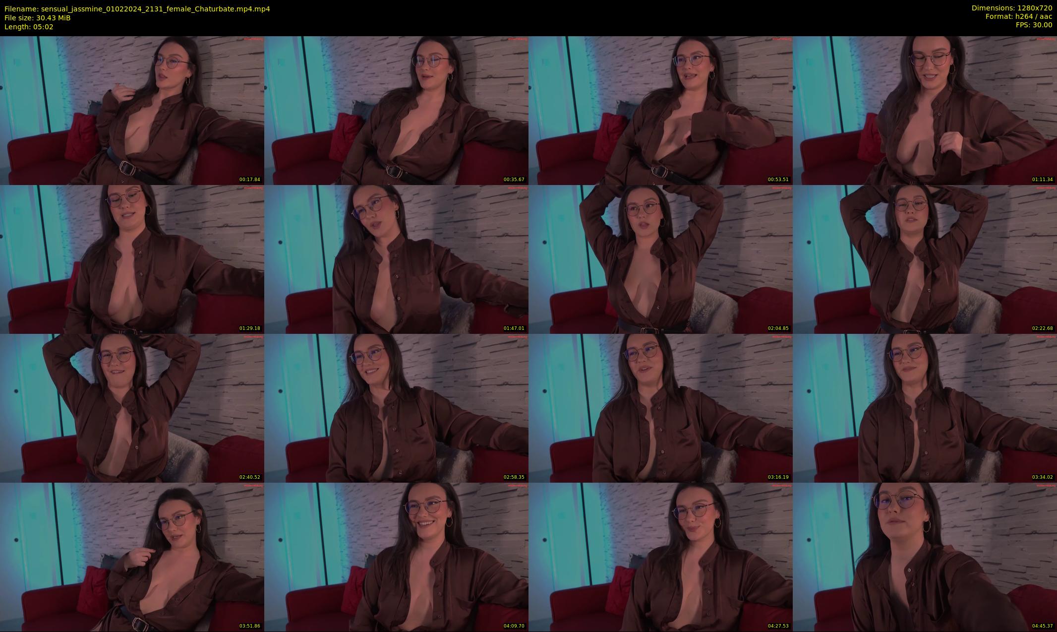 sensual_jassmine — 6 minute Chaturbate female cam show recording, 720p, Feb 1, 2024