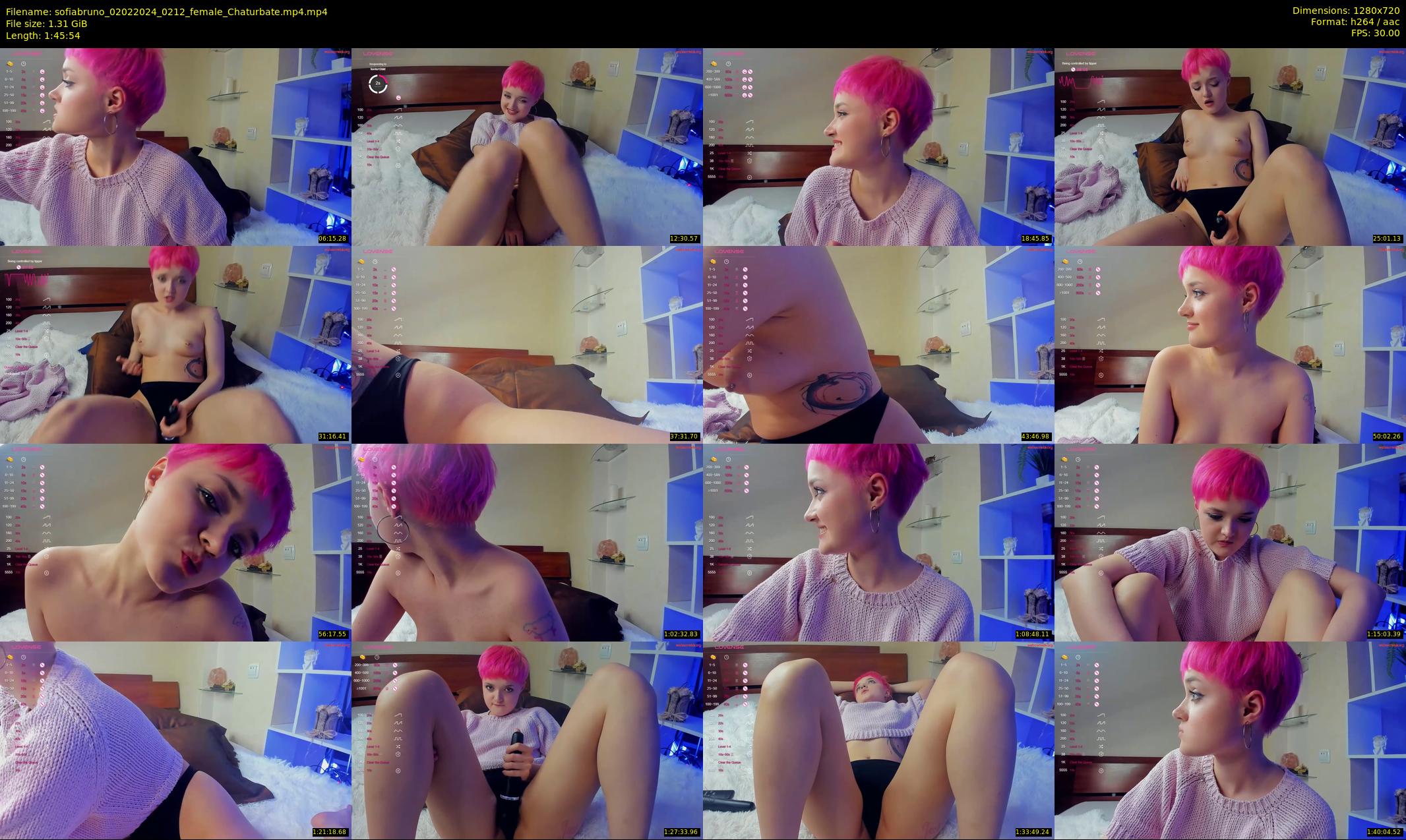 sofiabruno — 106 minute Chaturbate female cam show recording, 720p, Feb 2, 2024