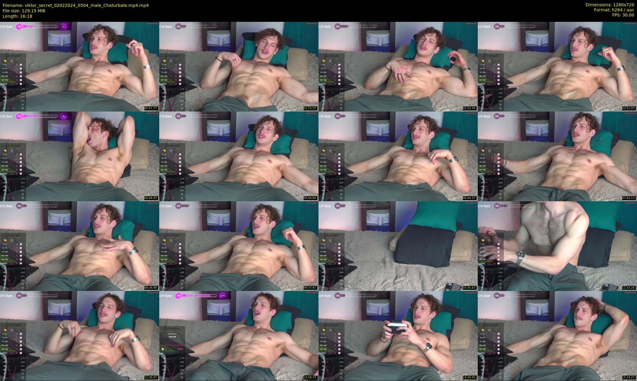 viktor_secret — 17 minute Chaturbate male cam show recording, 720p, Feb 2, 2024