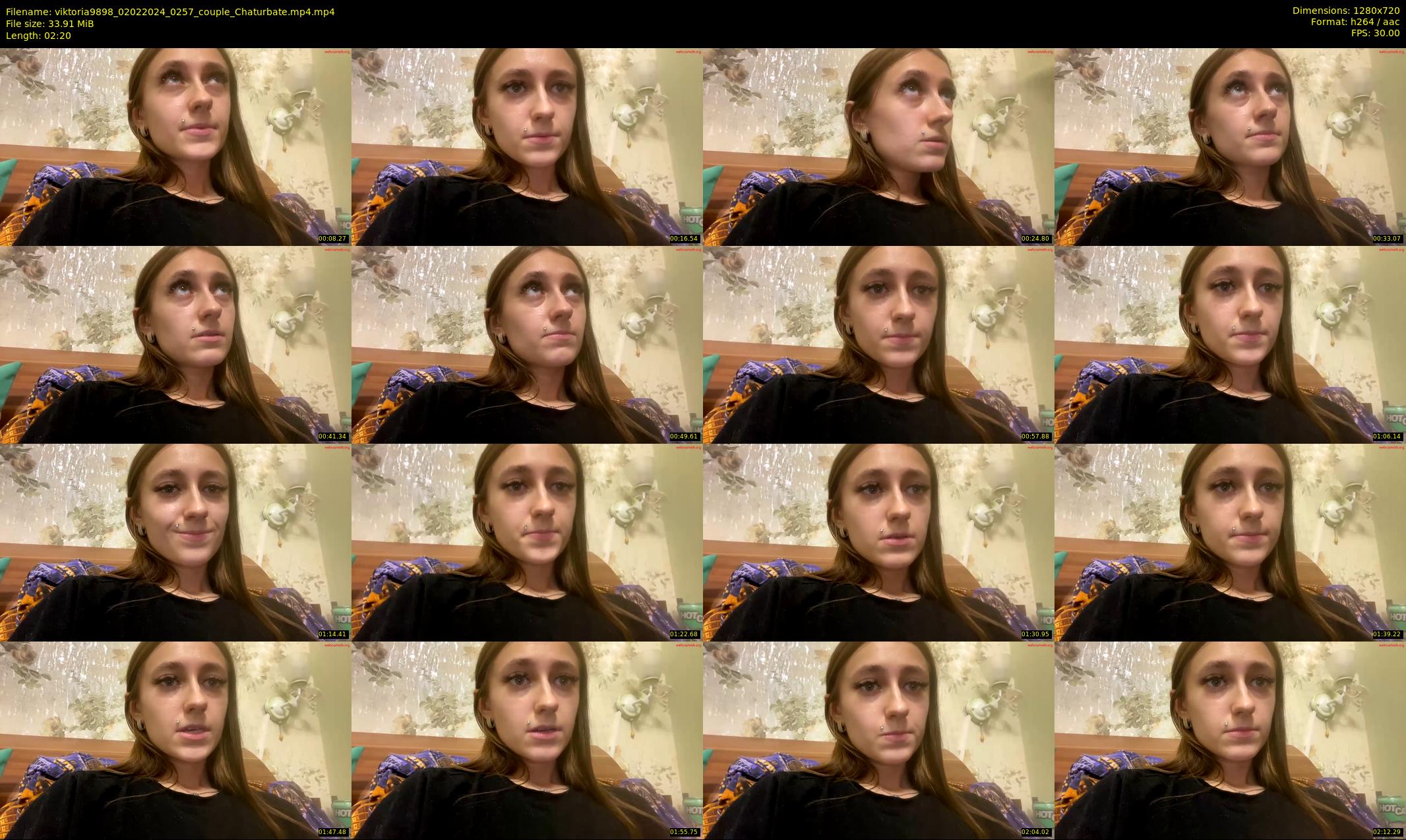 viktoria9898 — 3 minute Chaturbate couple cam show recording, 720p, Feb 2, 2024
