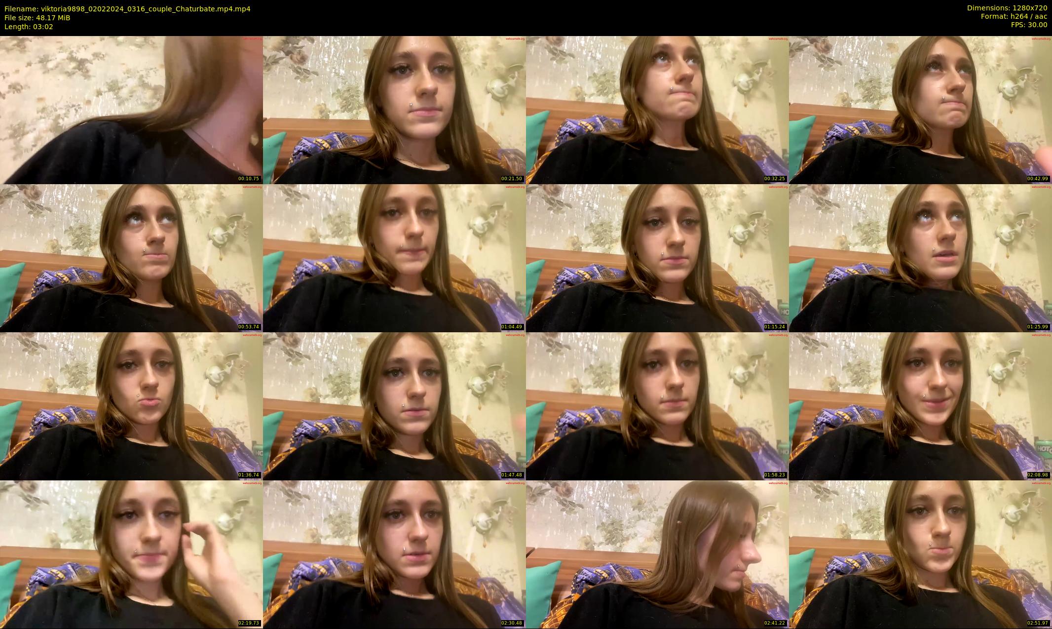viktoria9898 — 4 minute Chaturbate couple cam show recording, 720p, Feb 2, 2024