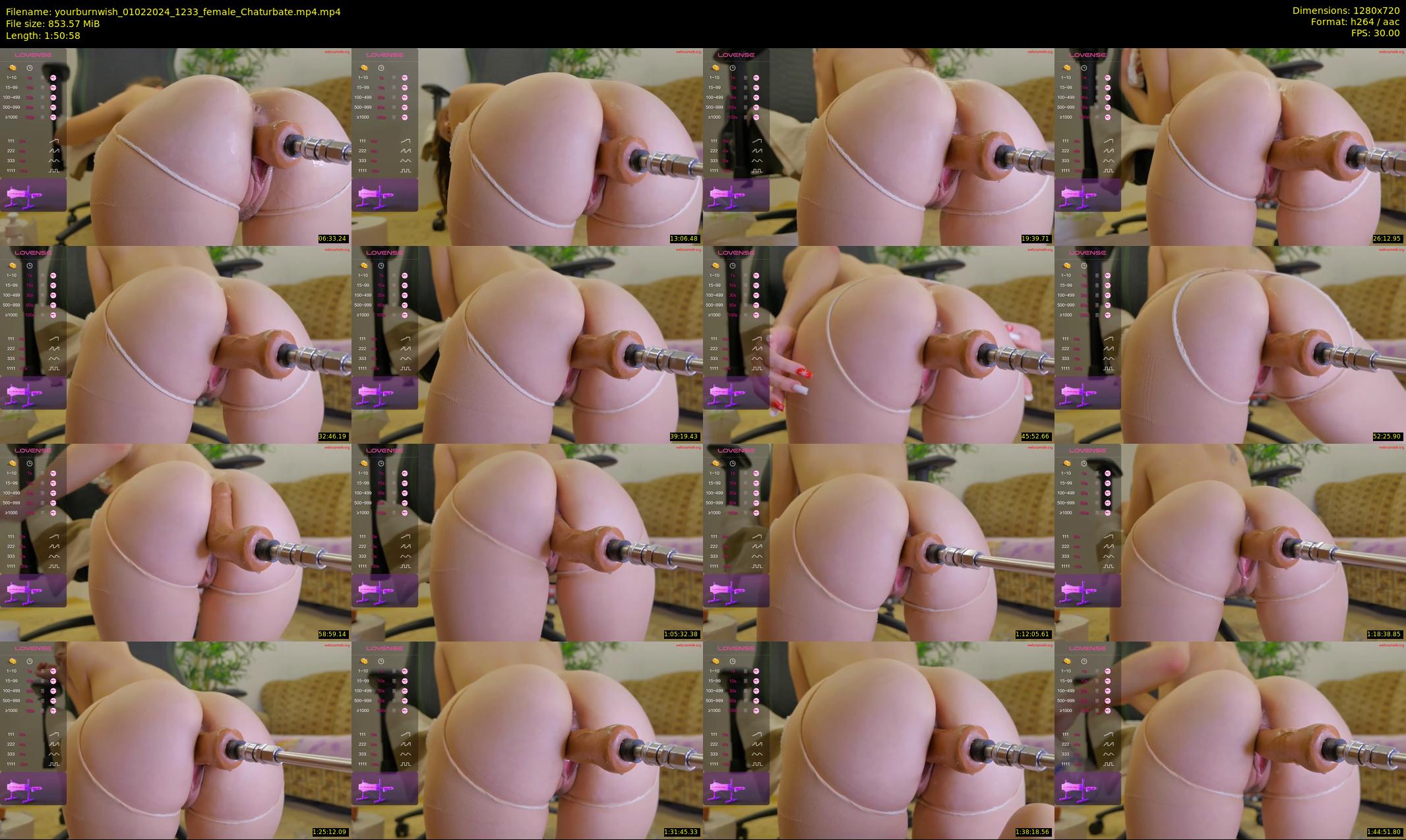 yourburnwish — 111 minute Chaturbate female cam show recording, 720p, Feb 1, 2024