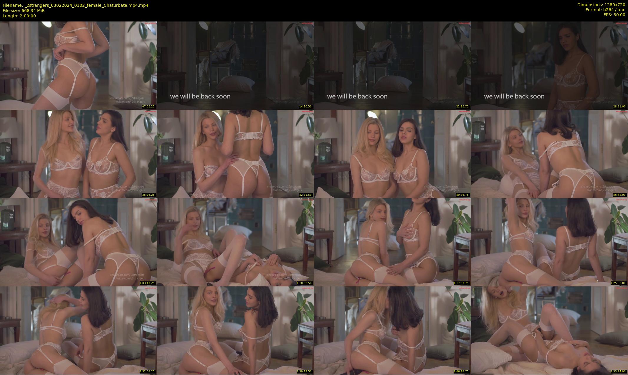 _2strangers — 120 minute Chaturbate couple cam show recording, 720p, Feb 3, 2024
