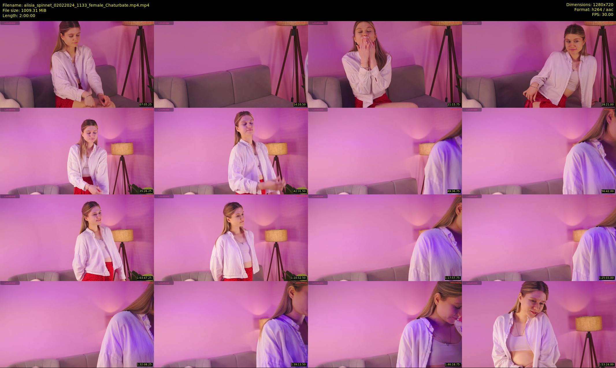 alisia_spinnet — 120 minute Chaturbate female cam show recording, 720p, Feb 2, 2024