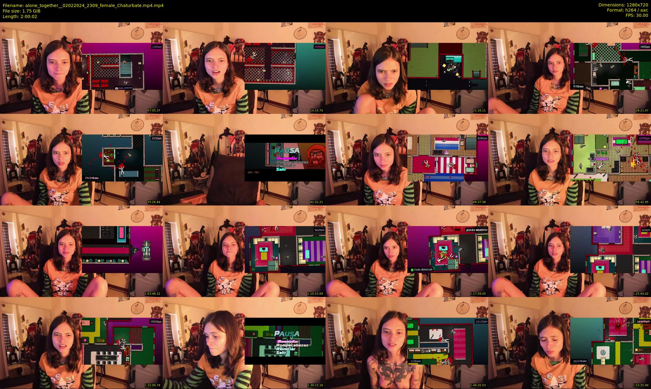alone_together_ — 121 minute Chaturbate female cam show recording, 720p, Feb 2, 2024