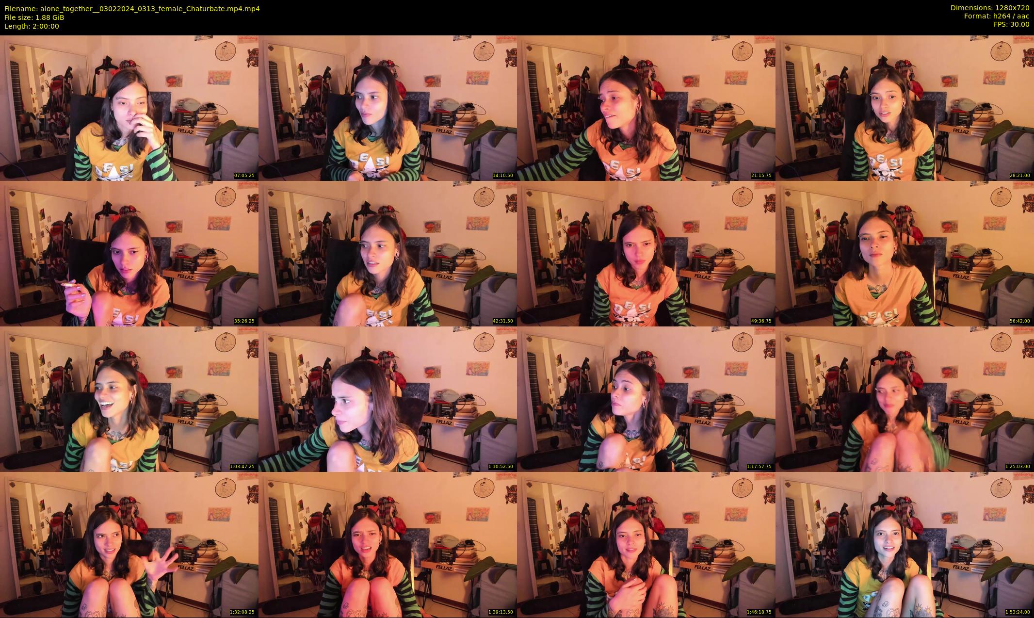 alone_together_ — 120 minute Chaturbate female cam show recording, 720p, Feb 3, 2024