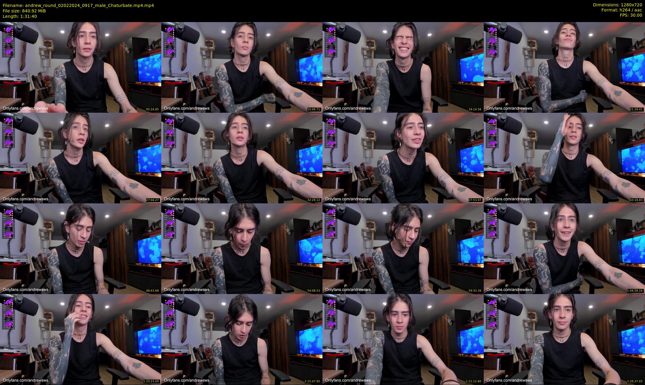 andrew_round — 92 minute Chaturbate male cam show recording, 720p, Feb 2, 2024